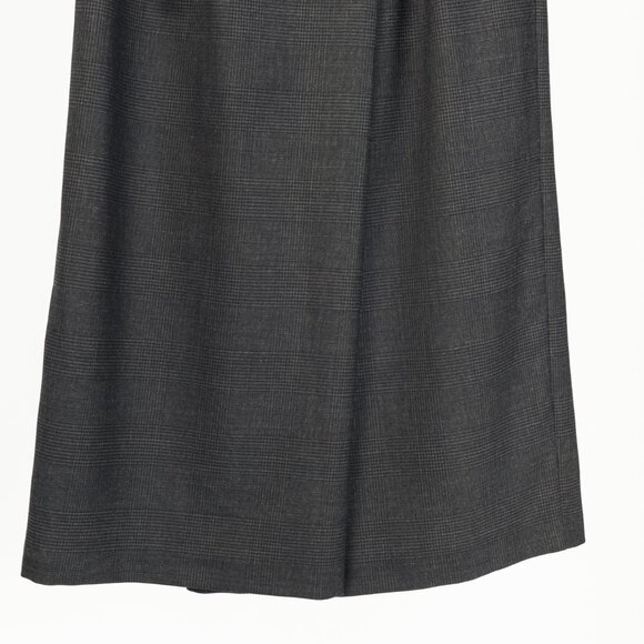 Tibi Adler Grey Multi Glenplaid Wrap Pant - Picture 6 of 10